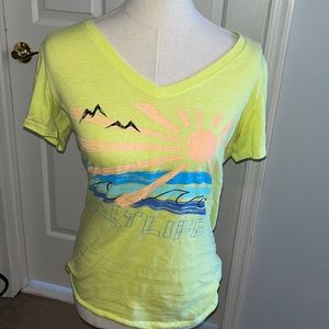 Salt Life yellow T-shirt Large